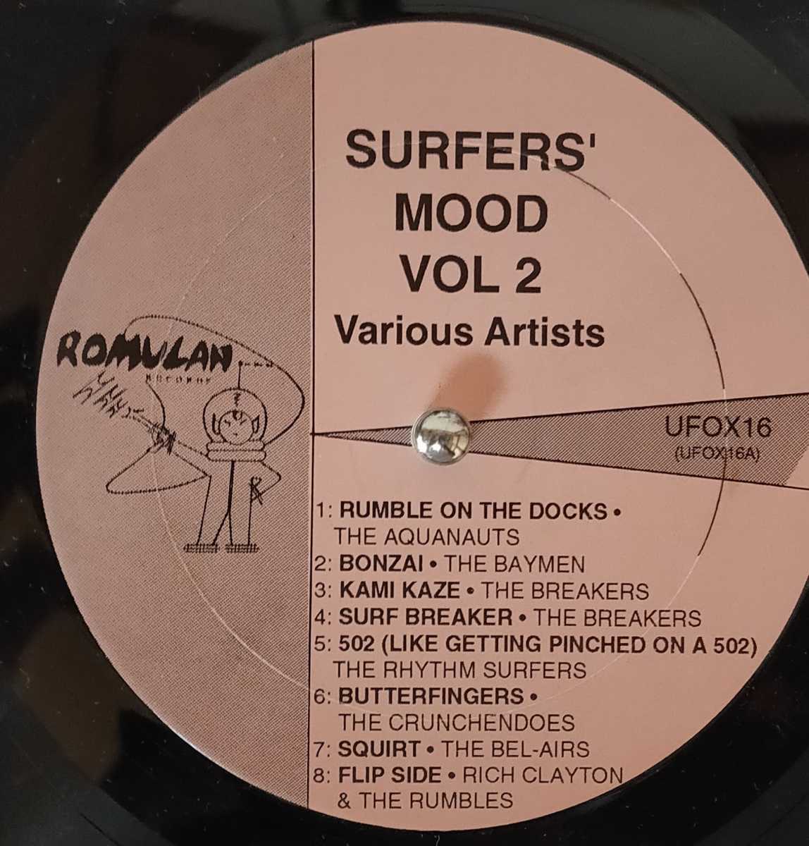 レア Surfer's Mood Volume 2 サーフロック ガレージロック レコード_画像3