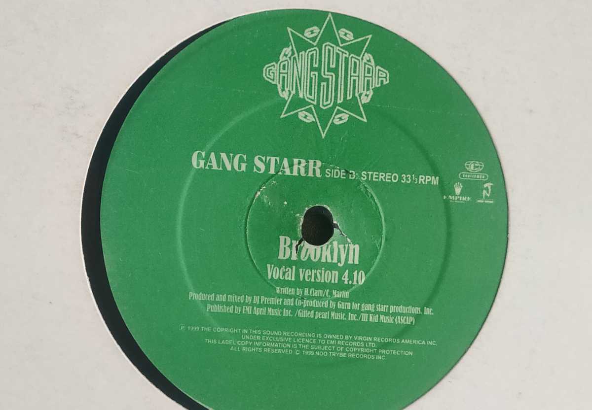 レア 12 Gang Starr Dough in advance / Brooklyn_画像3