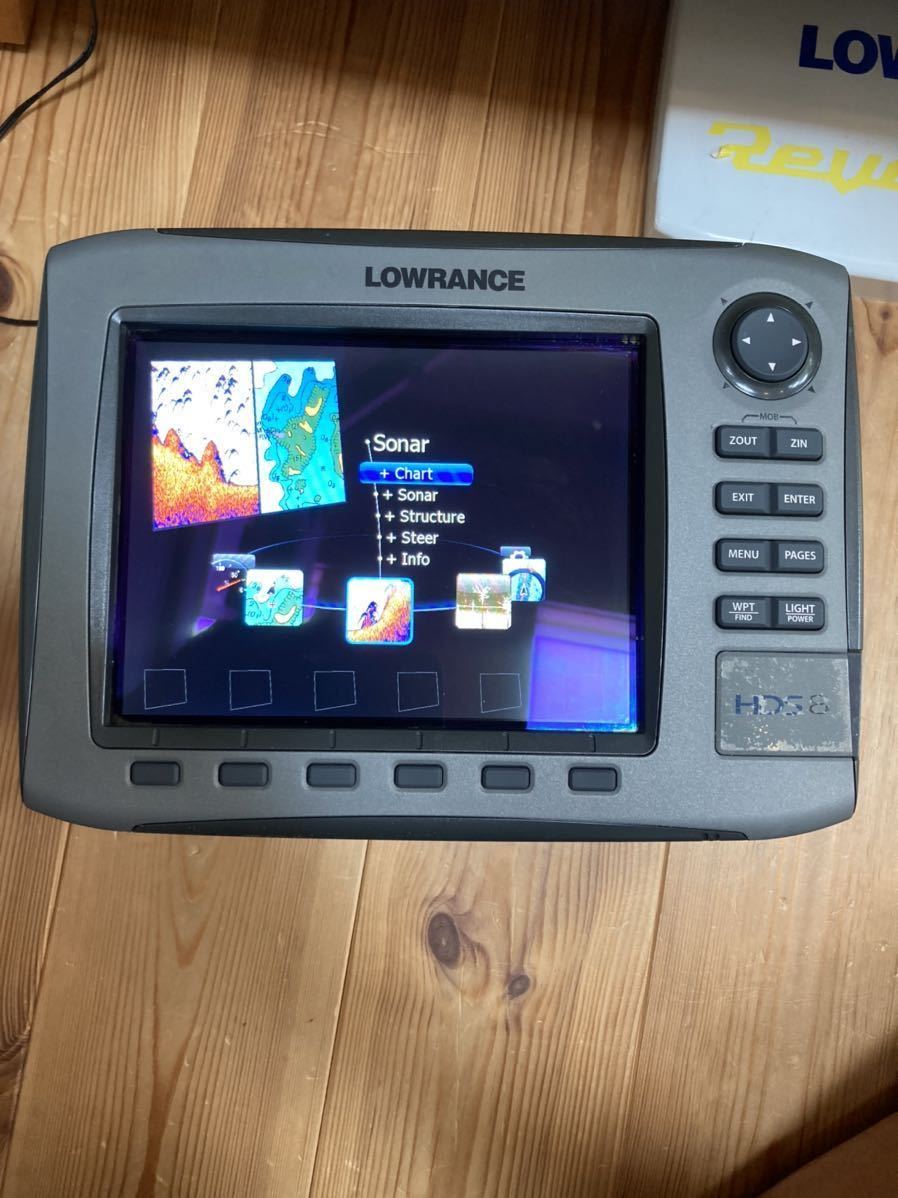 ジャンク LOWRANCE HDS-8 Gen1