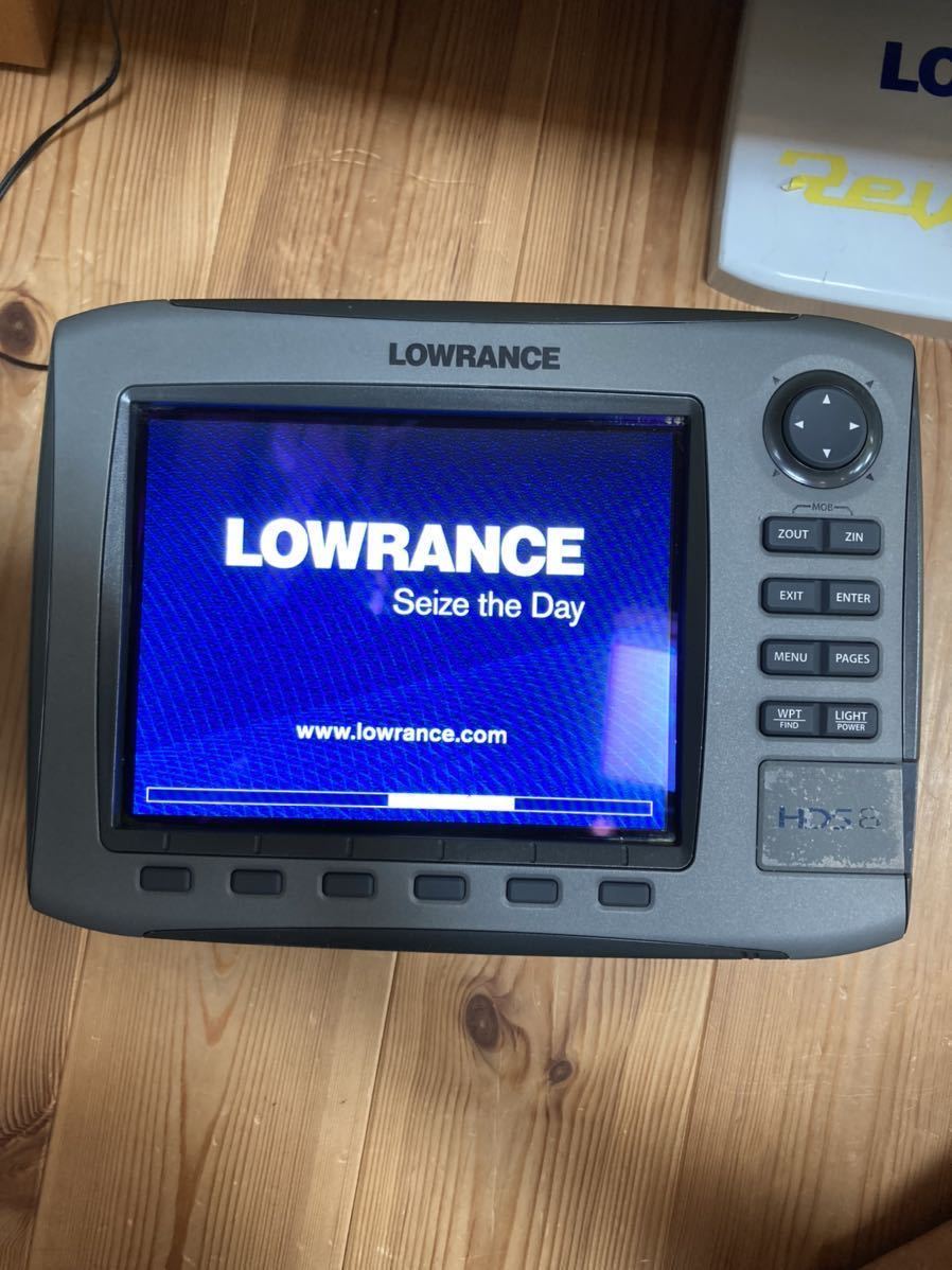 ジャンク LOWRANCE HDS-8 Gen1