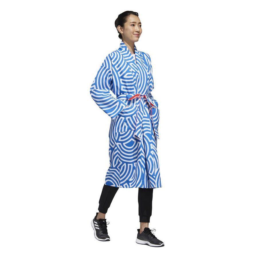 adidasアディダス ウィメンズ　TOKYOパック YUKATA JK GM2044 白青　OT_画像1