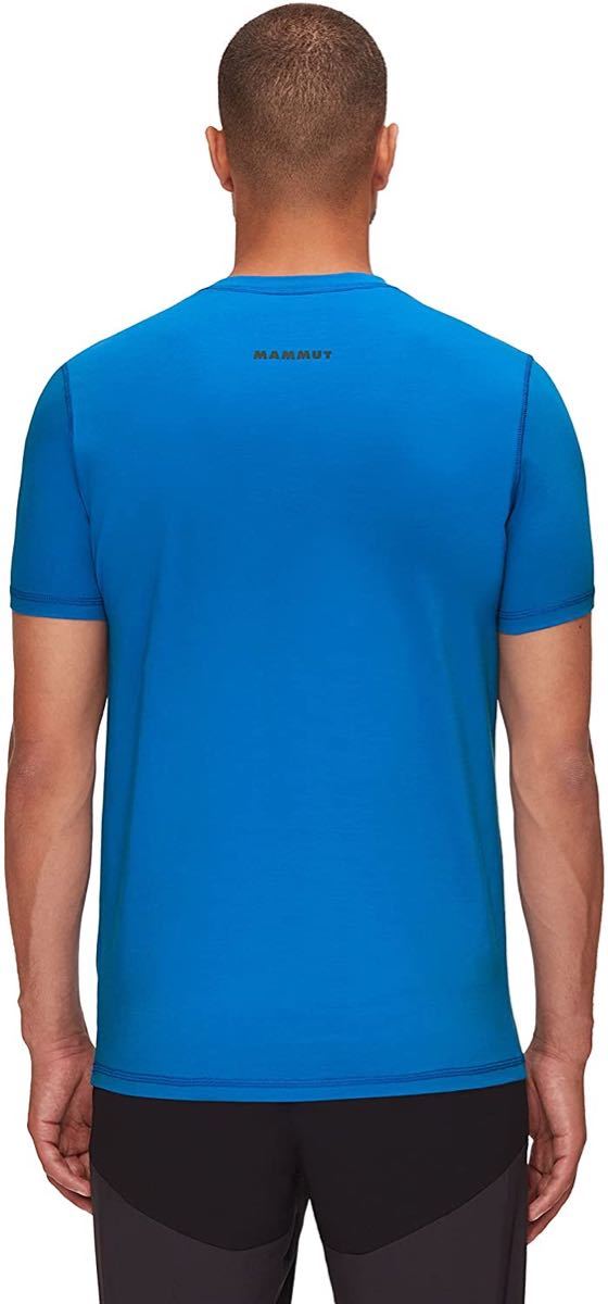 MAMMUT マムート テニスウェア 半袖Tシャツ マッソーネTシャツ ブルー(青) メンズ２サイズ 新品