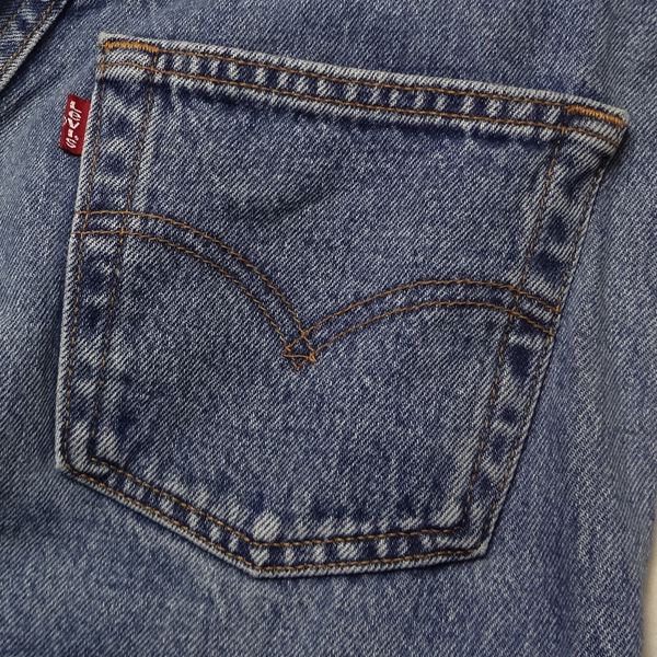 リーバイス 6501 ジーンズ レディース Levi's ボタンフライ 米国製 W29インチ MADE IN THE USA_画像10