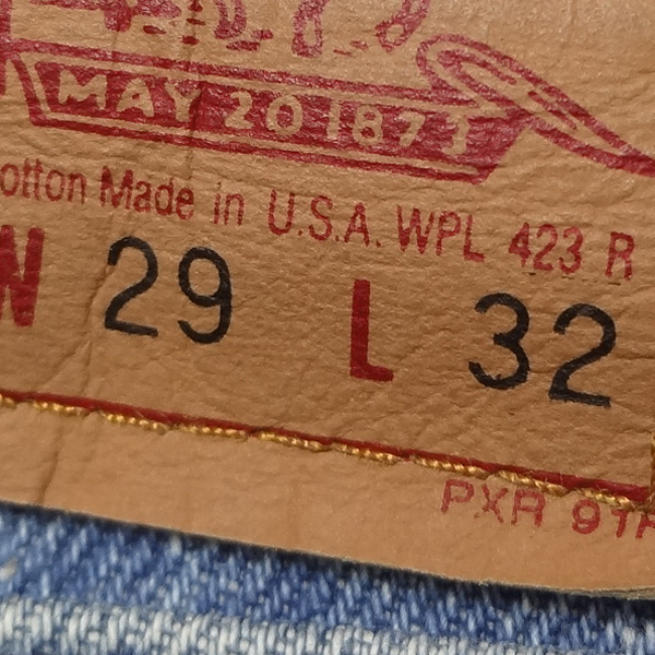 リーバイス ジーンズ 610 スリム 米国製 Levi's メンズ カジュアル 廃盤モデル MADE IN THE USA_画像4