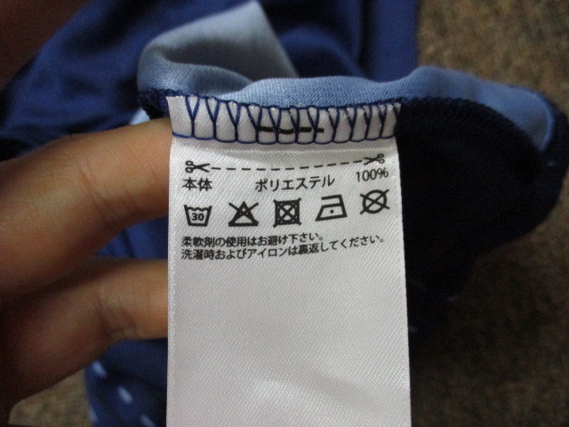 未使用　アディダス製　サッカー日本代表　ユニフォーム　メンL　サッカーシャツ　サッカージャージ 半袖ゲームシャツ ワールドカップ07292_画像9