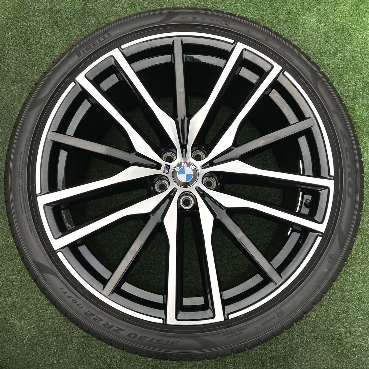 BMW X5 G05 X6 G06 Mスポーツ 純正 ダブルスポークスタイリング742M 22