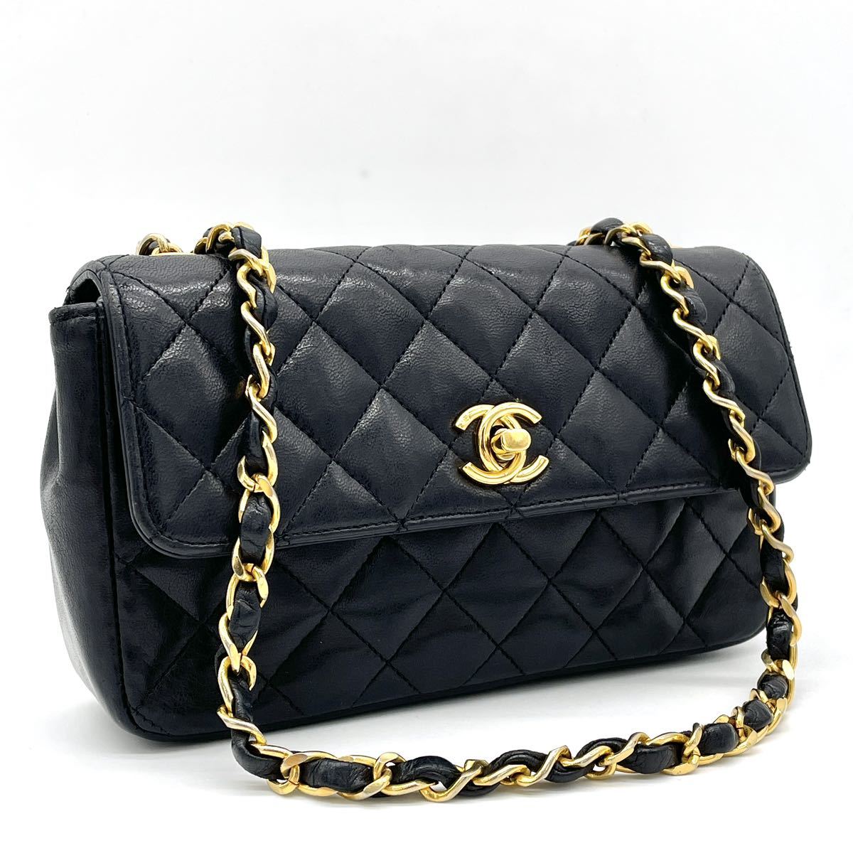 グレー CHANEL - CHANEL シャネル ミニマトラッセ・チェーンショルダー