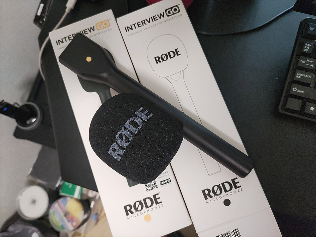 Rode Interview GO （Wireless GOをハンドマイク的に使う純正アダプタ）数回使用の中古_画像3