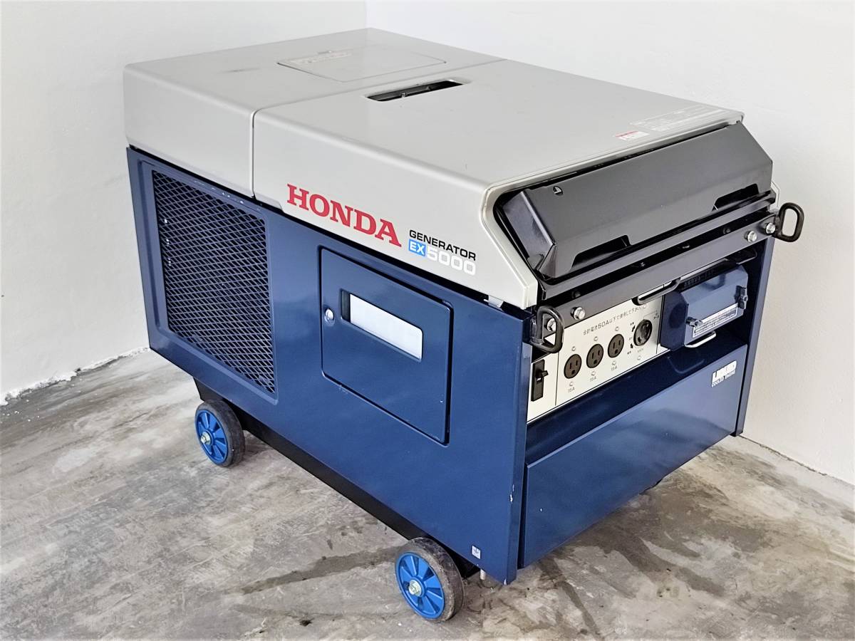 Yahoo!オークション - ホンダ 発電機 EX5000 ガソリンエンジン Yahoo!オークション - ホンダ 発電機 EX5000 ガソリンエンジン