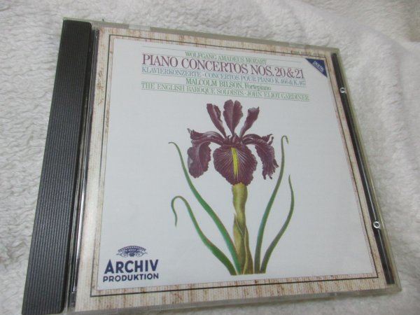 モーツァルト ピアノ協奏曲第20番・第21番 CD マルコム・ビルソン