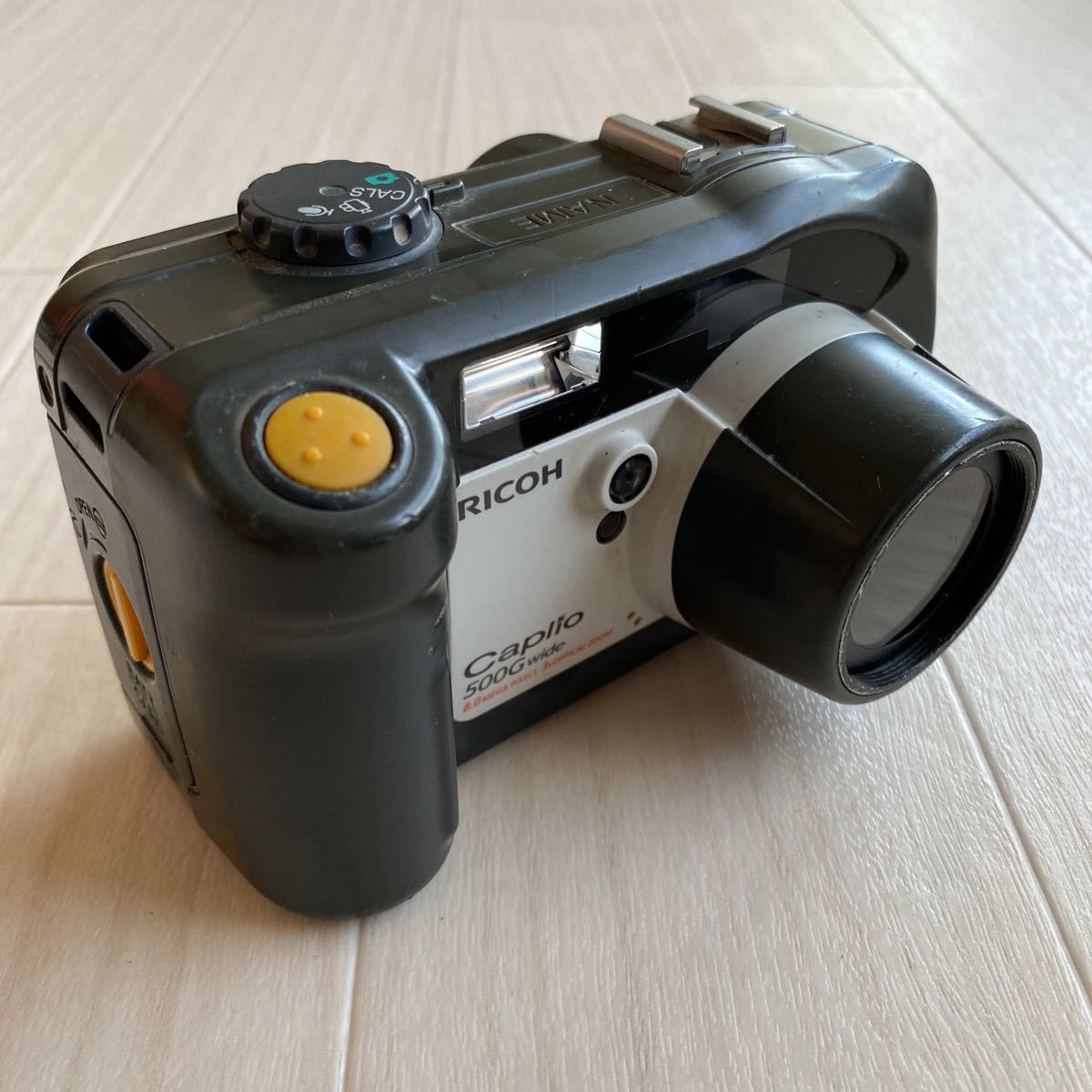 RICOH Caplio 500G wide リコー デジタルカメラ 現場仕様 単三電池 D1704