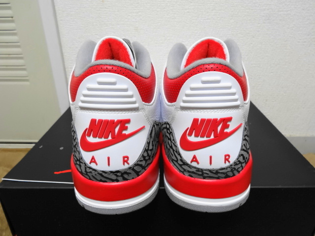 ★国内正規★新品★NIKE AIR JORDAN 3 RETRO Fire Red us11(29cm) DN3707-160 ナイキ エア ジョーダン レトロ ファイヤー レッド_画像2