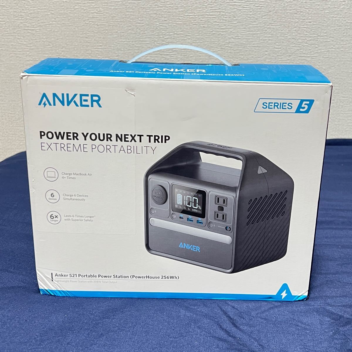 クーポン可 Anker 521 Portable Power Station (PowerHouse256Wh)小型