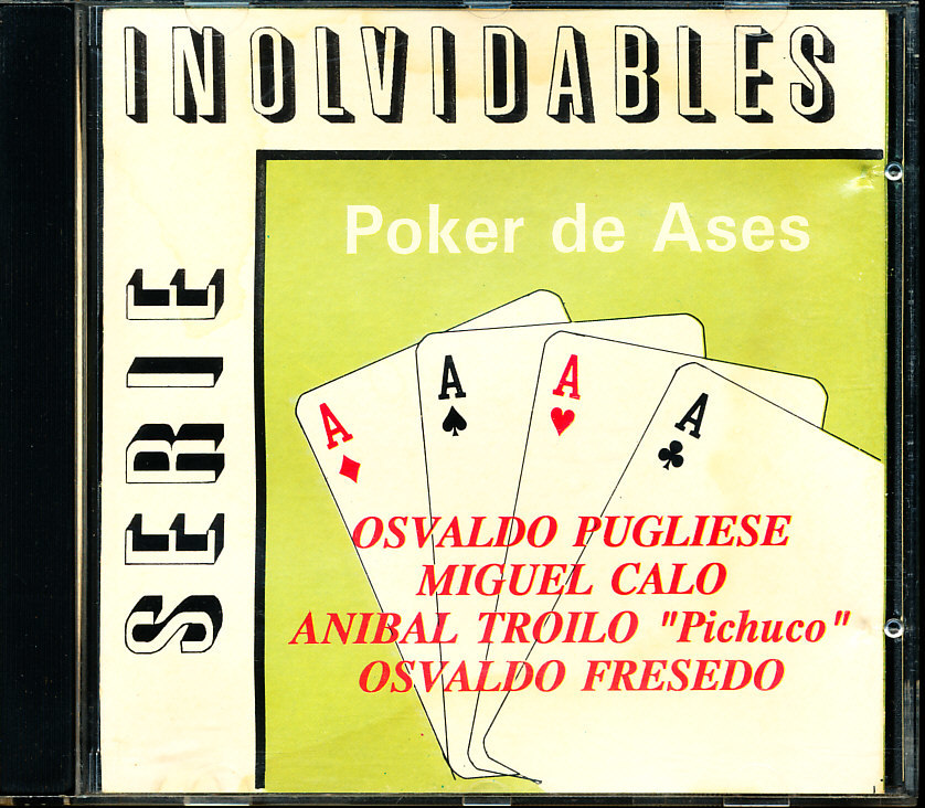 オスバルド・プグリエーセ, アニバル・トロイロ他 - Poker De Ases タンゴ 4枚同梱可能 e7nの画像1