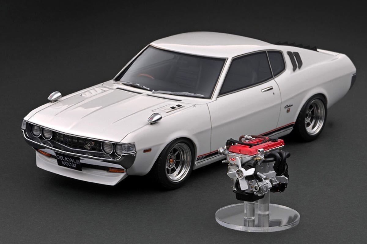 WEB限定 IG 1/18 Toyota Celica 1600GT LB (TA27) With Engine【IG2605】