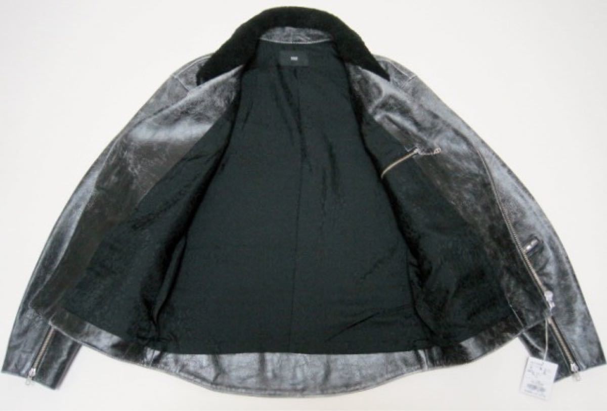 直営店 限定¥20 5万Rags McGREGOR 襟ムートン クラック加工 直営店 限定¥20 5万Rags McGREGOR 襟ムートン クラック加工