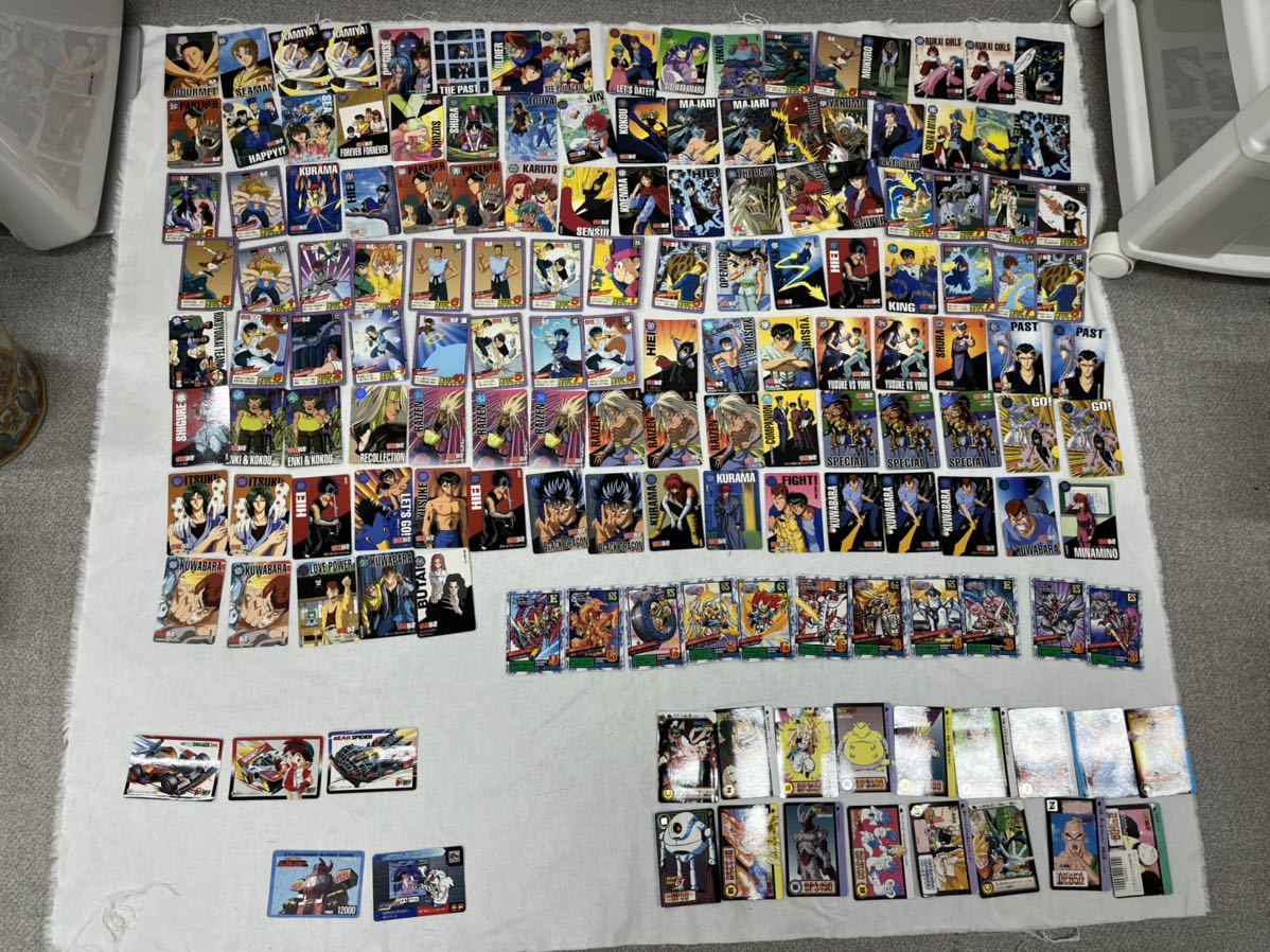☆大量カードダス☆ ドラゴンボール キラ スラムダンク クレヨン 値下げする商品 カードダス ドラゴンボール 幽遊白書 ガンダム スラムダンク ドラゴンボール