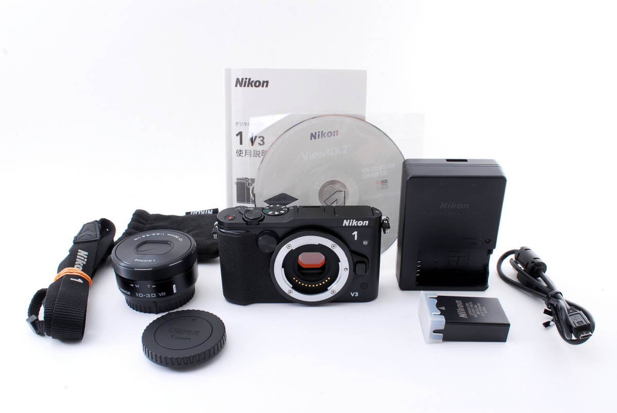Nikon 1 V3 標準パワーズームレンズキット ブラック | www.avredentor
