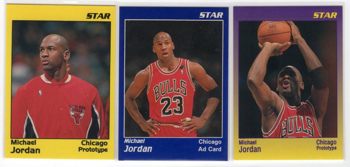 Michael Jordan ＜ Star ＞ 3種セット
