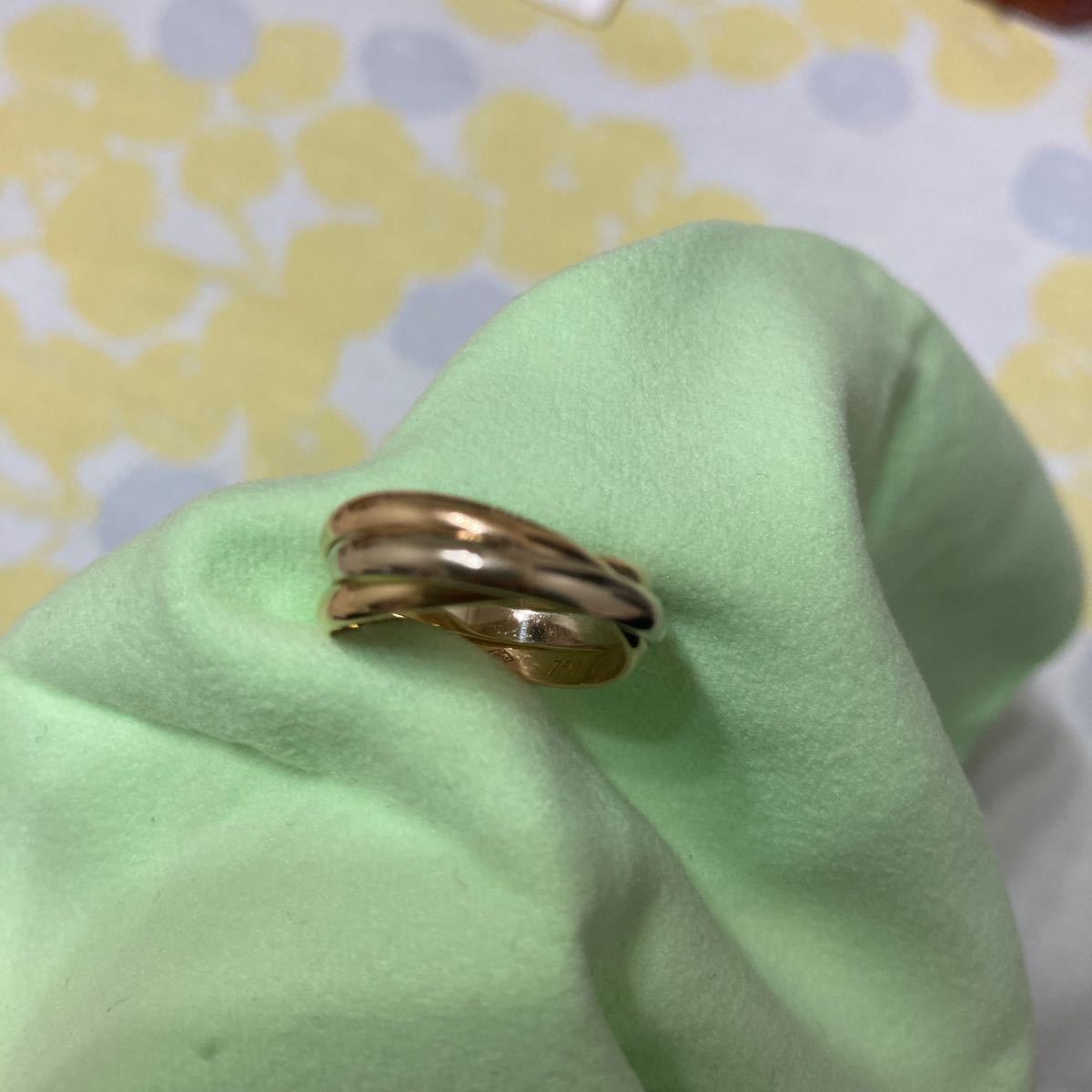 Cartier トリニティリング SM #55 カルティエ|Yahoo!フリマ(旧 Cartier トリニティリング SM #55 カルティエ|Yahoo!フリマ(旧