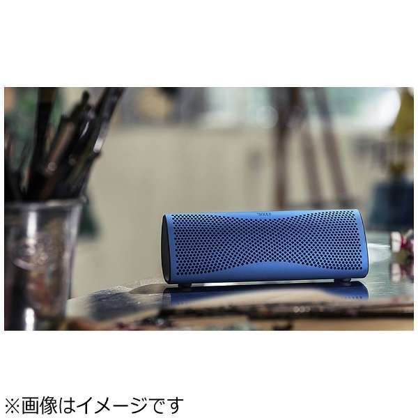 KEF MUO BLUE Bluetoothスピーカー ネプチューンブルー 1年保証付 程度