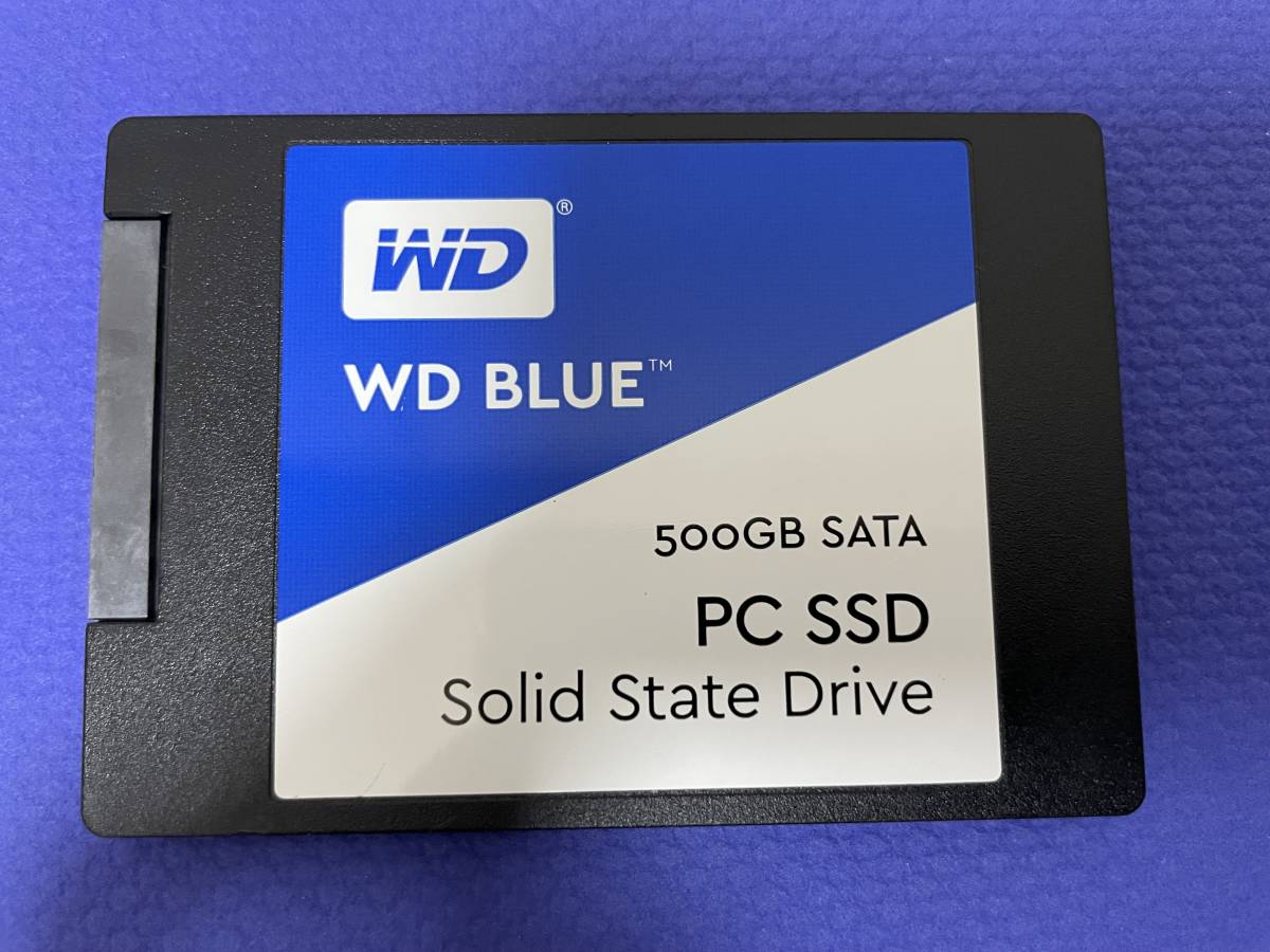 WD SSD 内蔵SSD 2.5インチ 500GB WD Blue WDS500G1B0A/SATA3.0