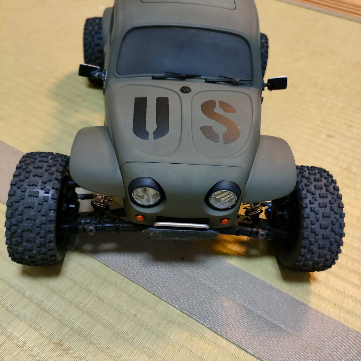 タミヤ ネオマイティフロッグ dt-03 ワーゲンオフローダーボディ タミヤ ネオマイティフロッグ dt-03 ワーゲンオフローダーボディ
