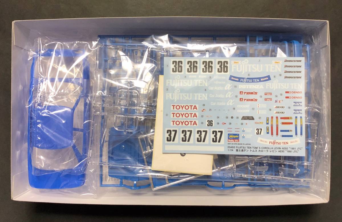 絶版模型堂 ハセガワ 1/24 富士通テントムスカローラレビンAE92 1991 JTC トヨタ 富士通テン トムス カローラ レビン AE92 '91(GT)|売買されたオークション情報、yahooの商品情報をアーカイブ公開 - オークファン(aucfan.com) 絶版模型堂 ハセガワ 1/24 富士通テントムスカローラレビンAE92 1991 JTC トヨタ 富士通テン トムス カローラ レビン AE92 '91(GT)|売買されたオークション情報、yahooの商品情報をアーカイブ公開 - オークファン(aucfan.com)
