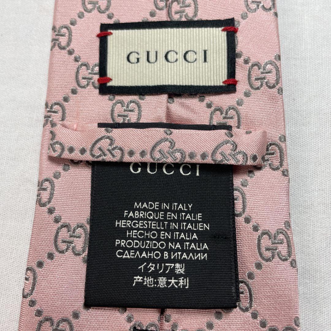 1円 極 保存袋付き グッチ Gucci ネクタイ Gg柄 総柄 シルク100 ピンク イタリア製 サラリーマン ビジネスマン ネクタイ 売買されたオークション情報 Yahooの商品情報をアーカイブ公開 オークファン Aucfan Com