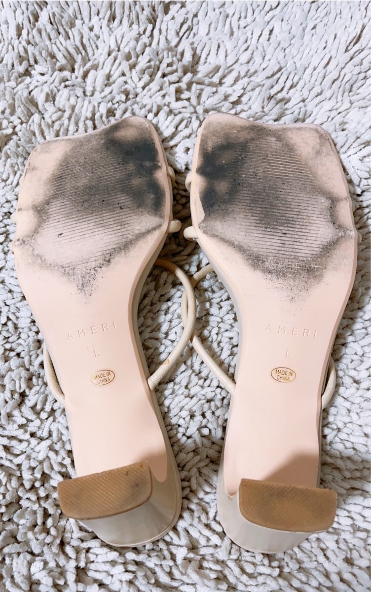 アメリヴィンテージ Ameri WAVE TOE SANDAL ベージュL euroinstruments