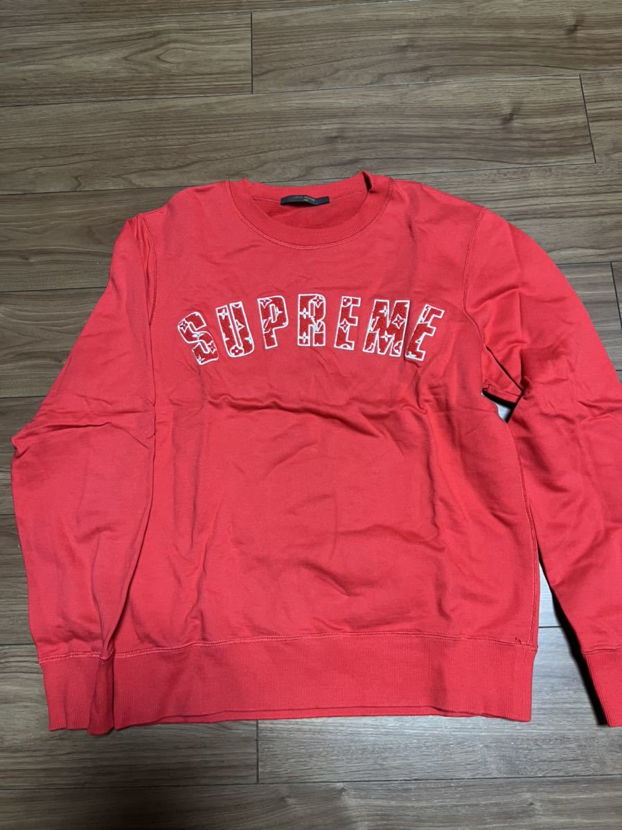 Supreme LOUIS VUITTON シュプリーム ヴィトン Sweatshirt スウェットトレーナー ボックスロゴ BOX LOGO サイズ  M used