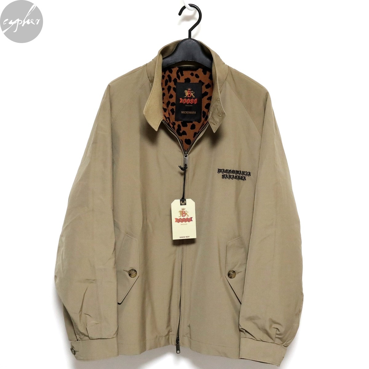 42 新品 22SS WACKOMARIA BARACUTA G4 スイングトップ タン レオパード