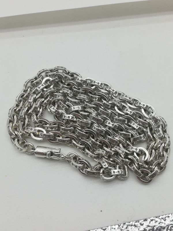 シルバー925CHペーパーチェーン50cm 最も