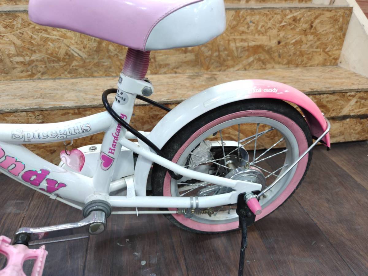 送料無料g08642 Hard Candy 子供用自転車 ピンク Kids Bike ハロー