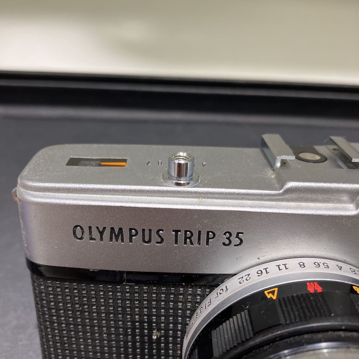 OLYMPUS TRIP 35 オリンパス フィルムカメラ ZUIKO 40mm F2.8 シャッター切れました。_画像2