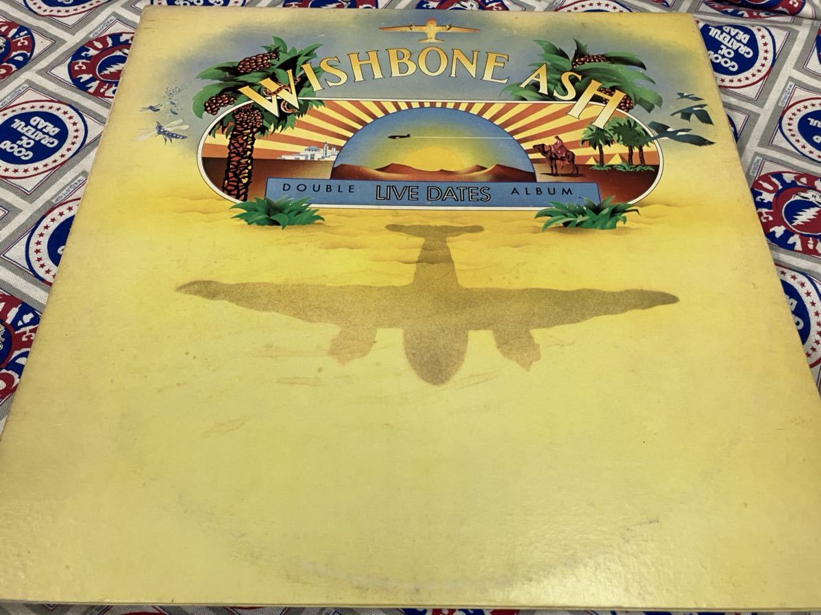 Wishbone Ash★中古2LP/USオリジナル盤「ウイッシュボーン・アッシュ～Live Date」_画像1