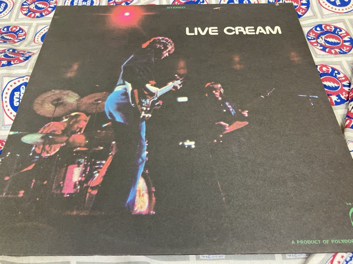 Cream★中古LP/US盤「クリーム～Live Cream」カット盤_画像1