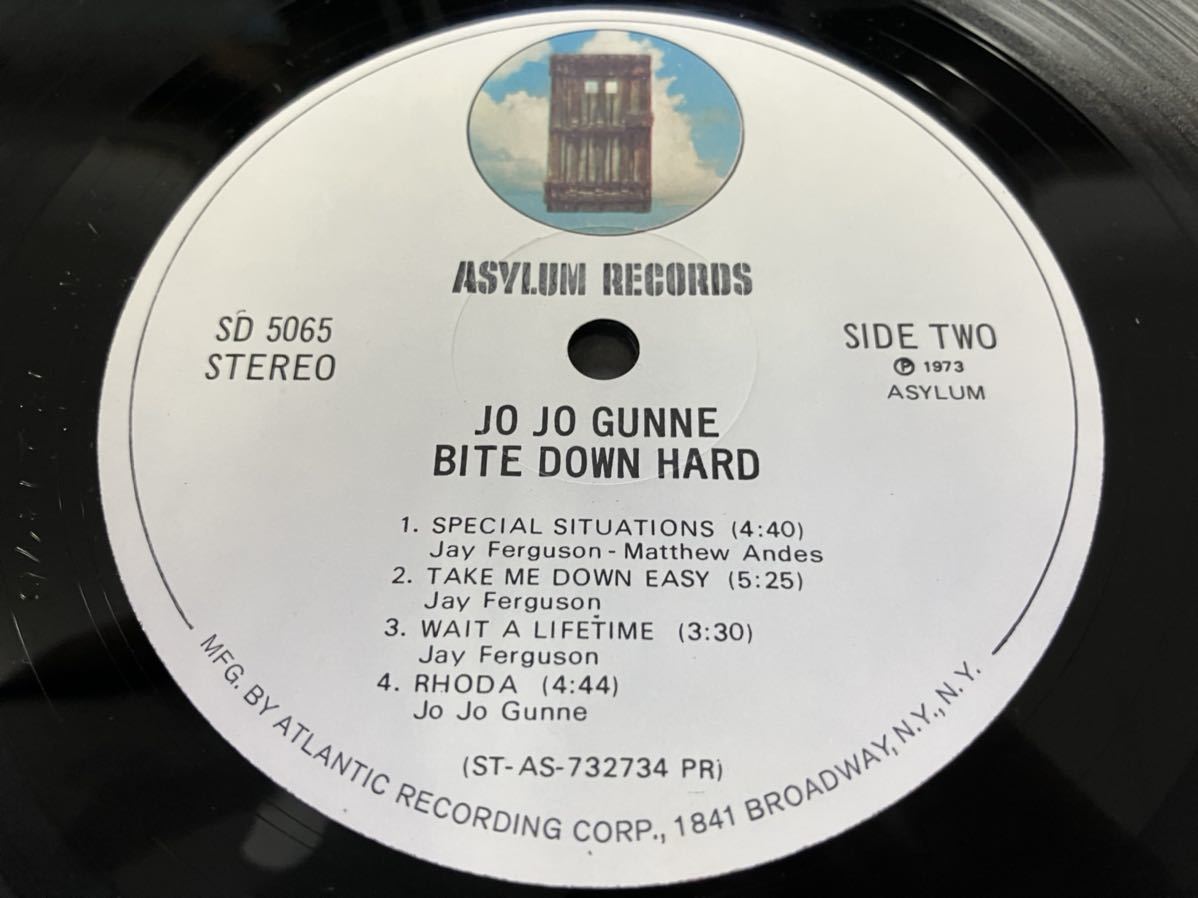 Jo Jo Gunne★中古LP/USオリジナル盤「ジョ・ジョ・ガン～Bite Down Hard」_画像5