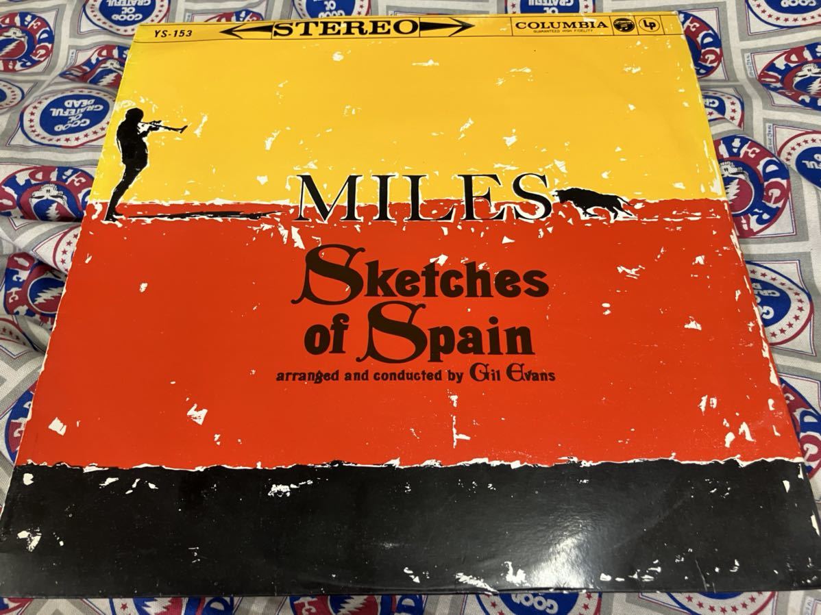 Miles Davis★中古LP国内ペラジャケ盤「マイルス・デヴィス～スケッチス・オブ・スペイン」_画像1