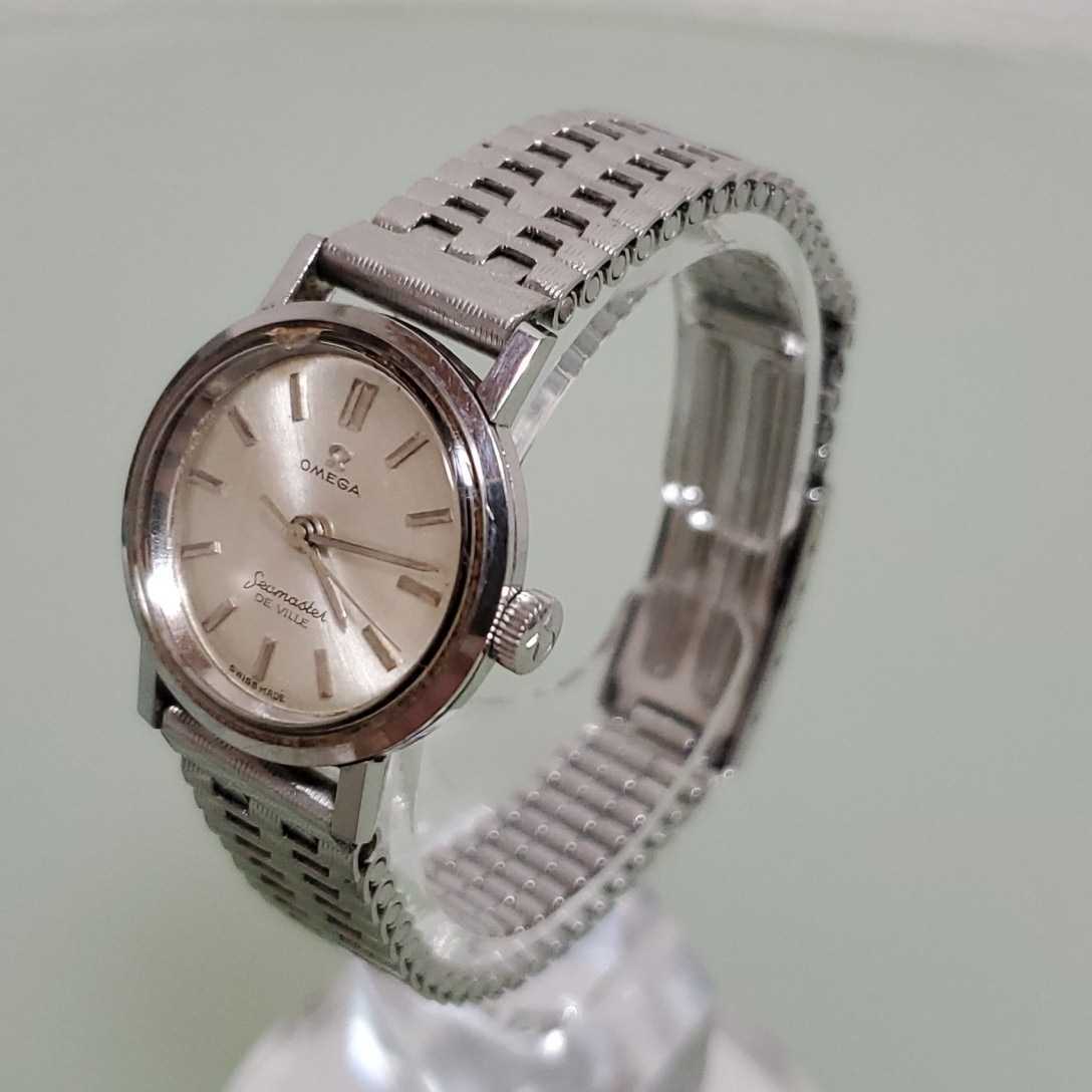 OMEGA オメガ SEAMASTER DE VILLE シーマスター デビル 腕時計 動作確認済み 手巻き Ω アンティーク 送料210円_画像2