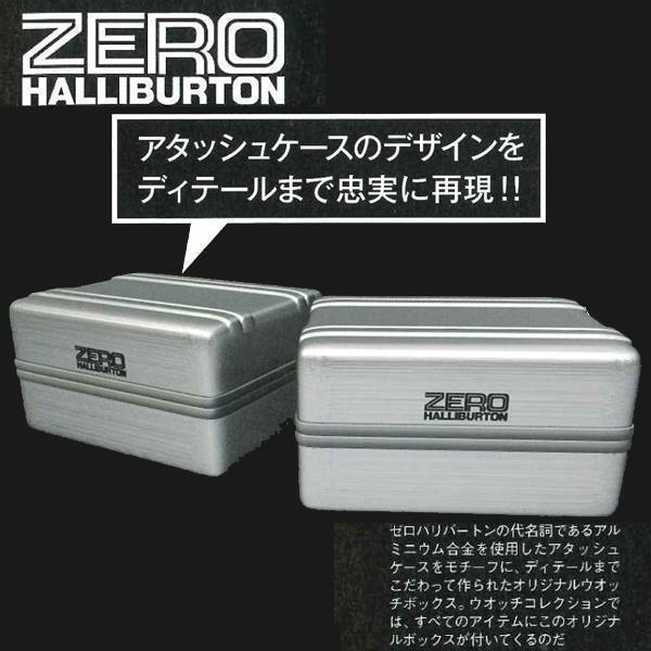 腕時計 メンズ ウォッチ ゼロハリバートン ZW006S-02 トノー型 サファイアガラス ステンレス 無垢ベルト 送料無料 日本製ムーブ_画像5