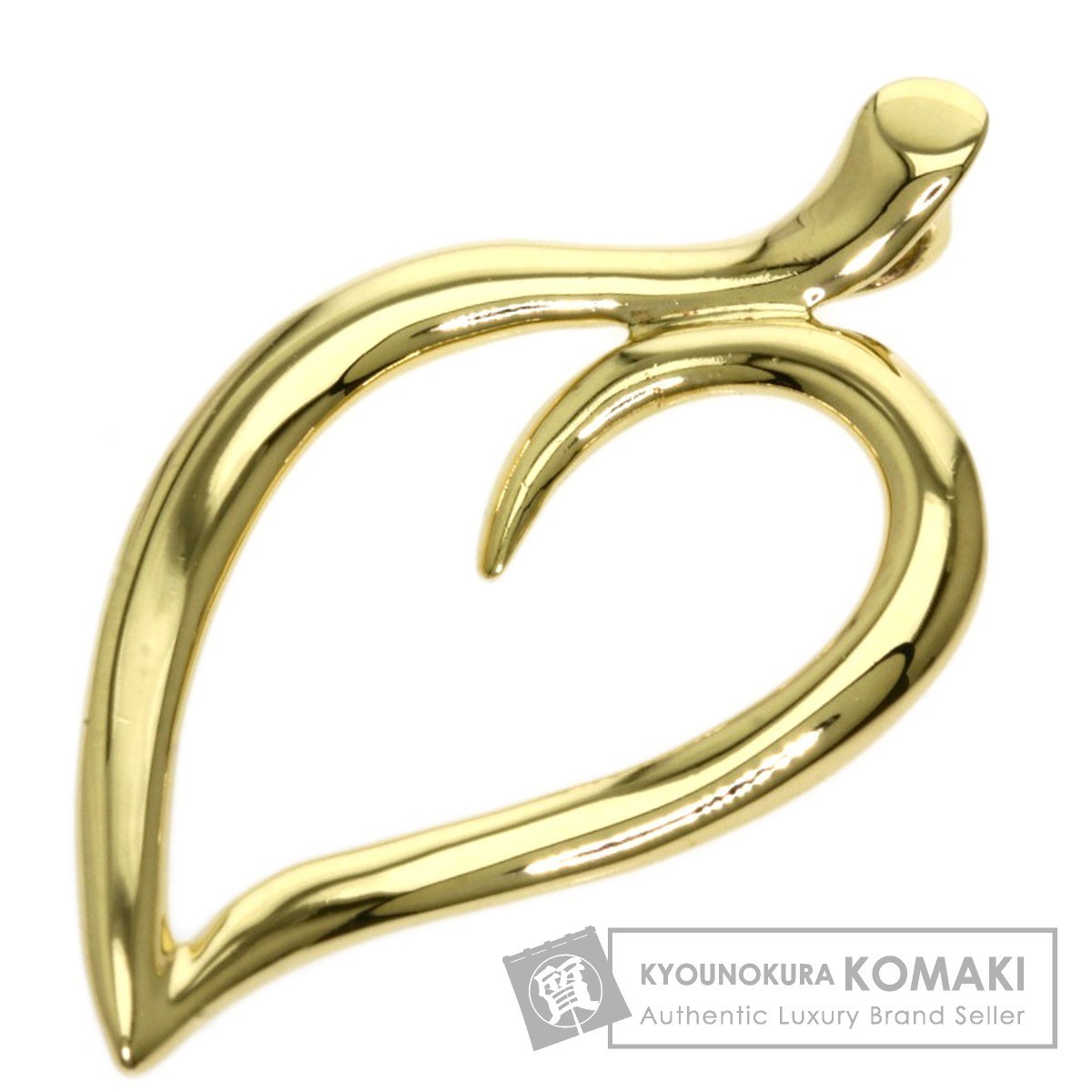 TIFFANY&Co ティファニー 750 ネックレス リーフ アップル ハート 日本