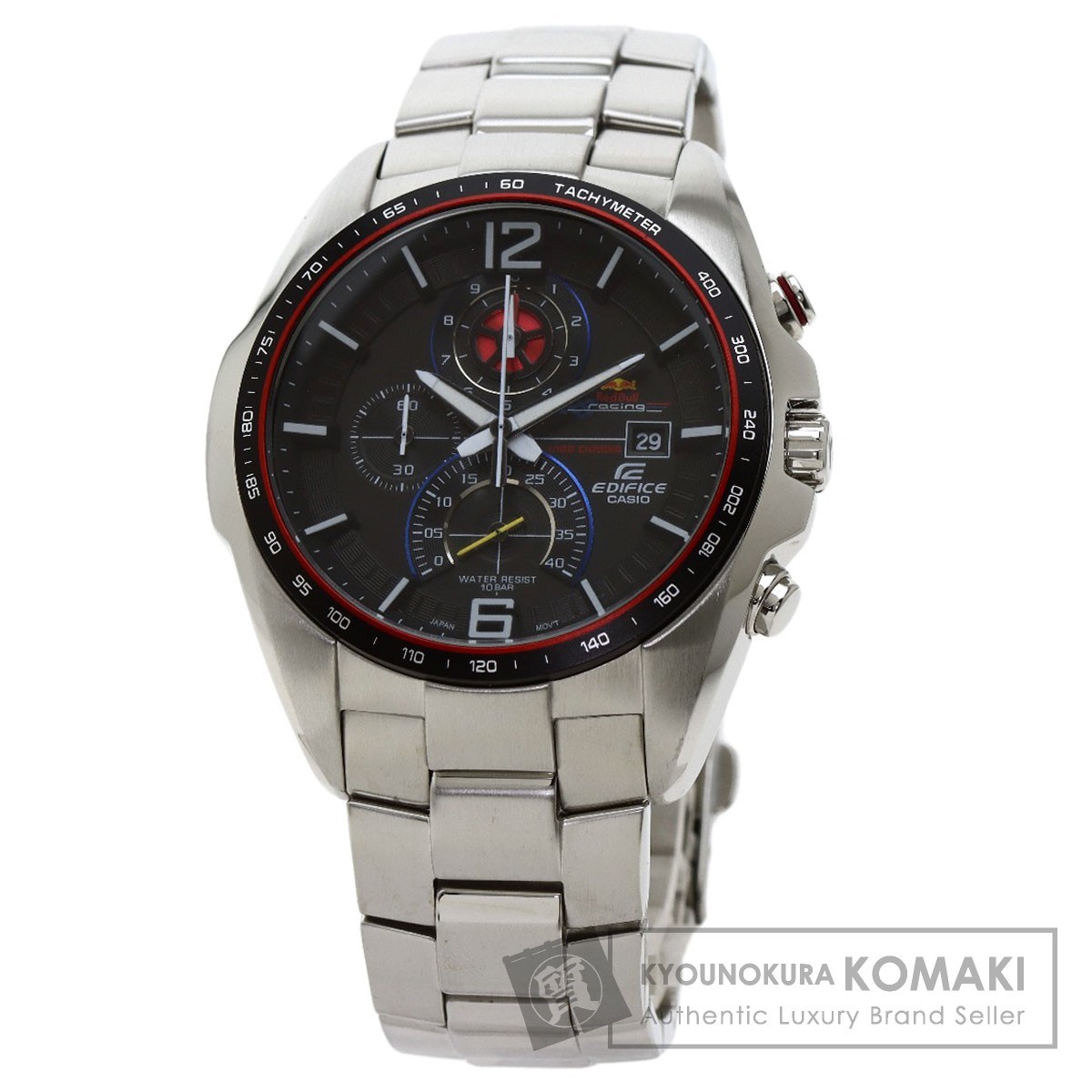 CASIO カシオ EFR-528RB レッドブル レーシング Red Bull Racing 限定モデル 腕時計 ステンレススチール SS メンズ 中古_画像1