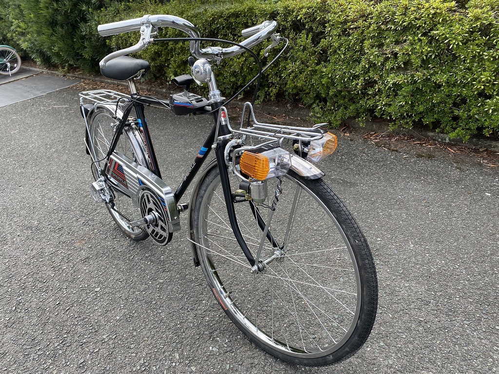光自転車　スパークル　黒系　２２型６段　ジュニアスポーツ　奇跡の未使用車　デッドストック　ナショナル