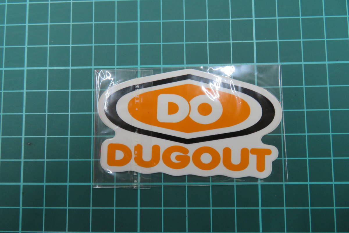 『DUGOUT』 ステッカー　ACTIVE　アクティブ　ダグアウト　デカール_画像1