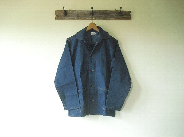 P.I.A.（Prison Industry Authority）denim chore coat（1970年代） Made in U.S.A.　デニム　カバーオール　デッドストック　ヴィンテージ_画像1