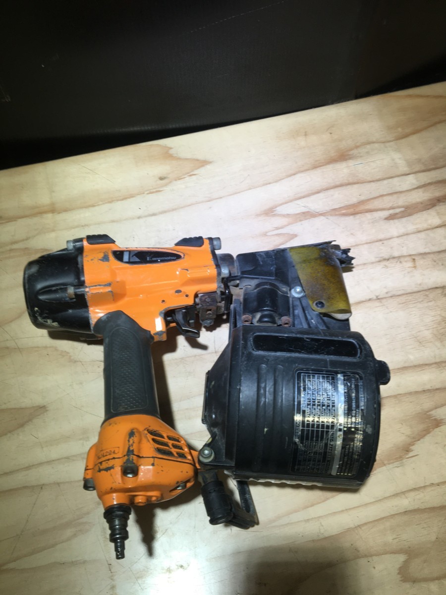 ジャンク品】☆兼松 高圧 90mm 釘打機 KH-90A / ITQJKF4MNREK H04