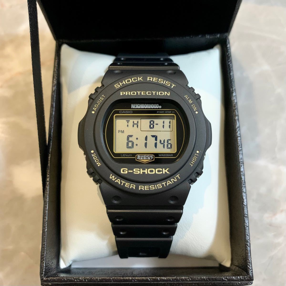 NEIGHBORHOOD × G-SHOCK CASIO 腕時計 腕時計、アクセサリー メンズ ...