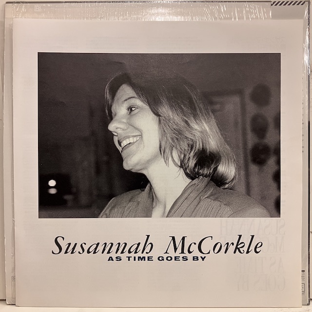 ●即決VOCAL LP Susannah McCorkle / As Time Goes By jv3026 日オリジナル シュリンク付帯ライナー完 スザンナ・マッコークル_画像5