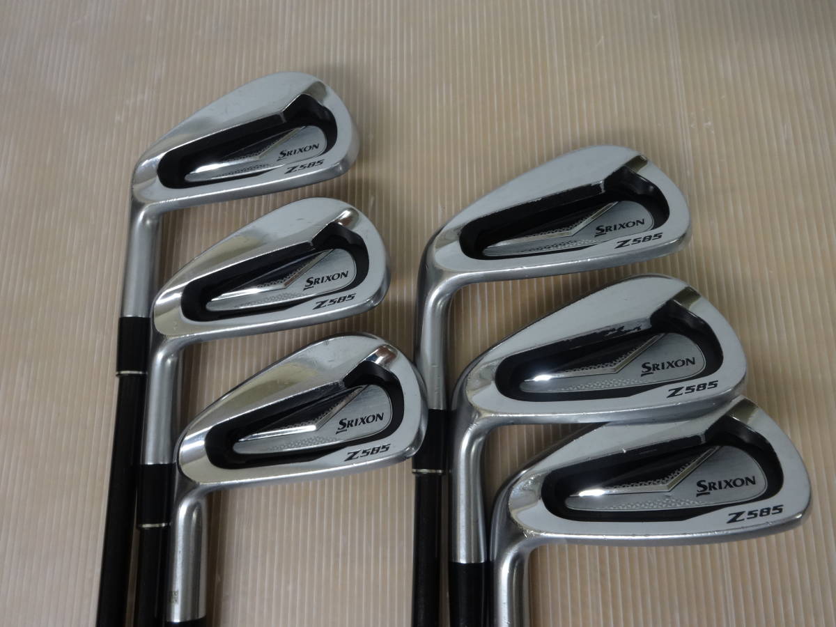 ダンロップ SRIXON スリクソン Z585 アイアン #5-PW 6本 Miyazaki